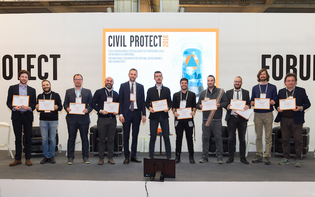 Finalisti Civil Protect Startup Award 2018, foto Marco ParisI