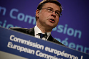 Valdis Dombrovskis Commissione Ue